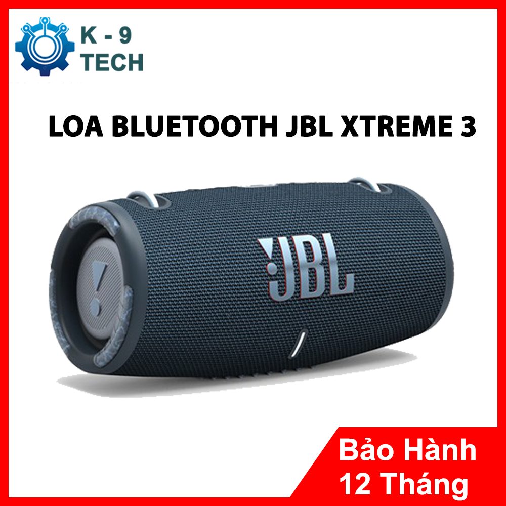 Loa Bluetooth JBL Xtreme 3 - Loa Bass Mạnh Mẽ -Loa Karaoke Công Suất Lớn - Kết Nối Với Máy Tính, Vi Tính, LapTop, PC - Chống Nước, Chống Bụi IP67 - Thời Gian Chơi Nhạc Lên Tới 15h -Bảo Hành 12 Tháng 1 Đổi 1 Toàn Quốc
