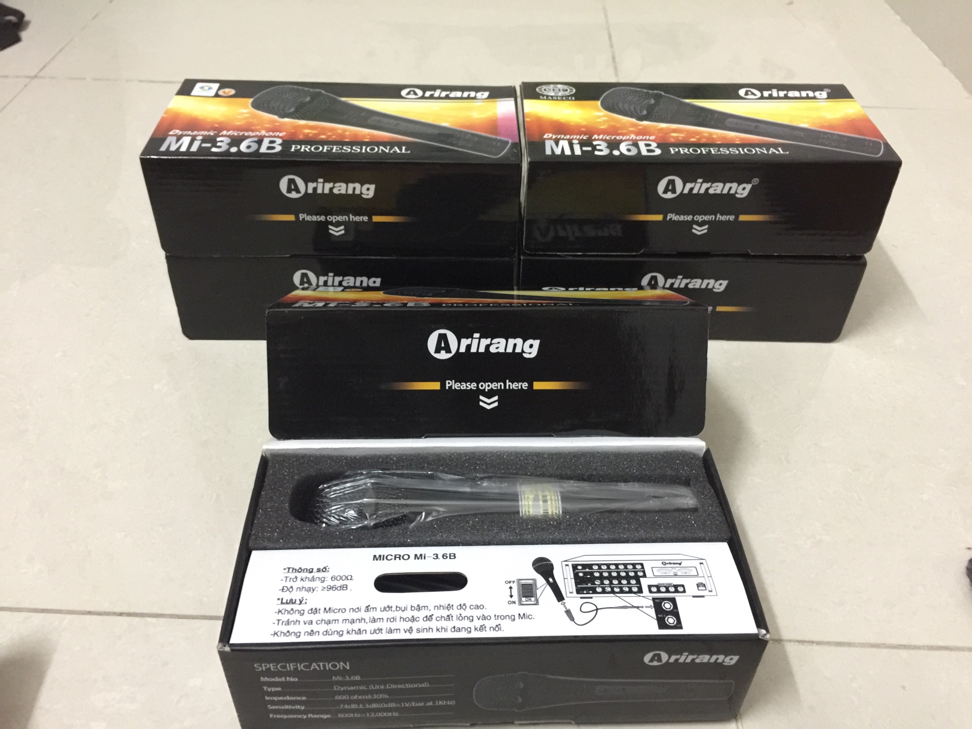 MICRO KARAOKE ARIRANG VIỆT NAM CÓ DÂY.