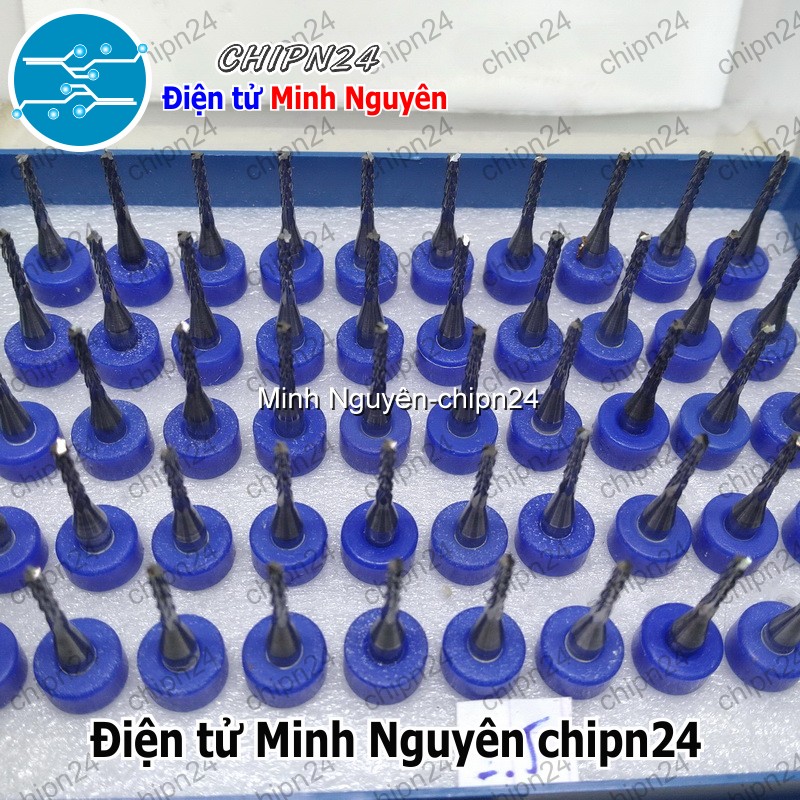 [1 cây] Mũi phay mạch in CNC 1.5mm (Mạch điện tử, PCB) - HH001153