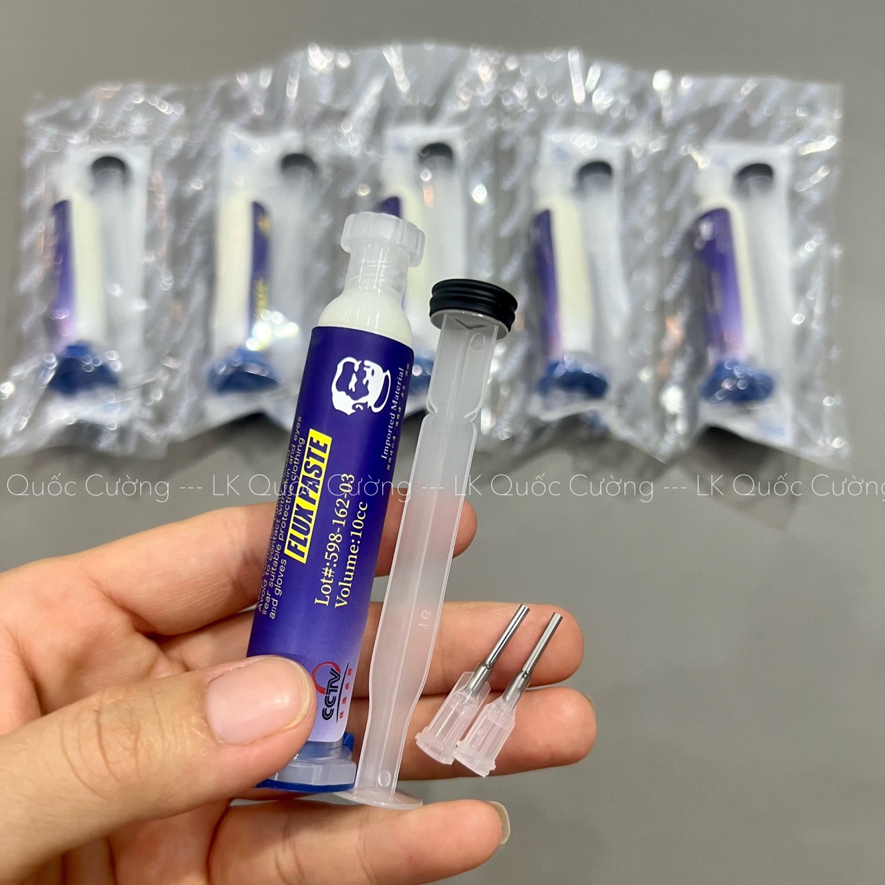 Mỡ hàn trắng cao cấp Mechanic UV559  ống 10cc