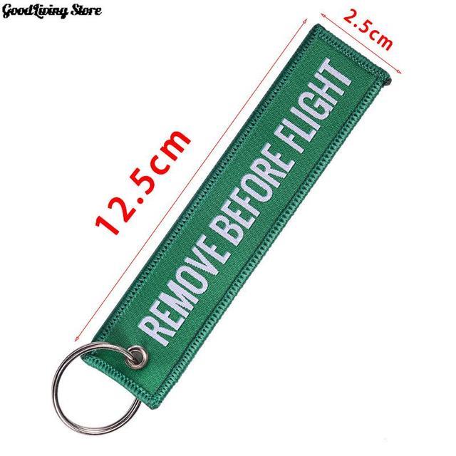 1pc Unisex Luggage Embroidery Remove Before Flight Travel Bag Age Tags For Lover Access