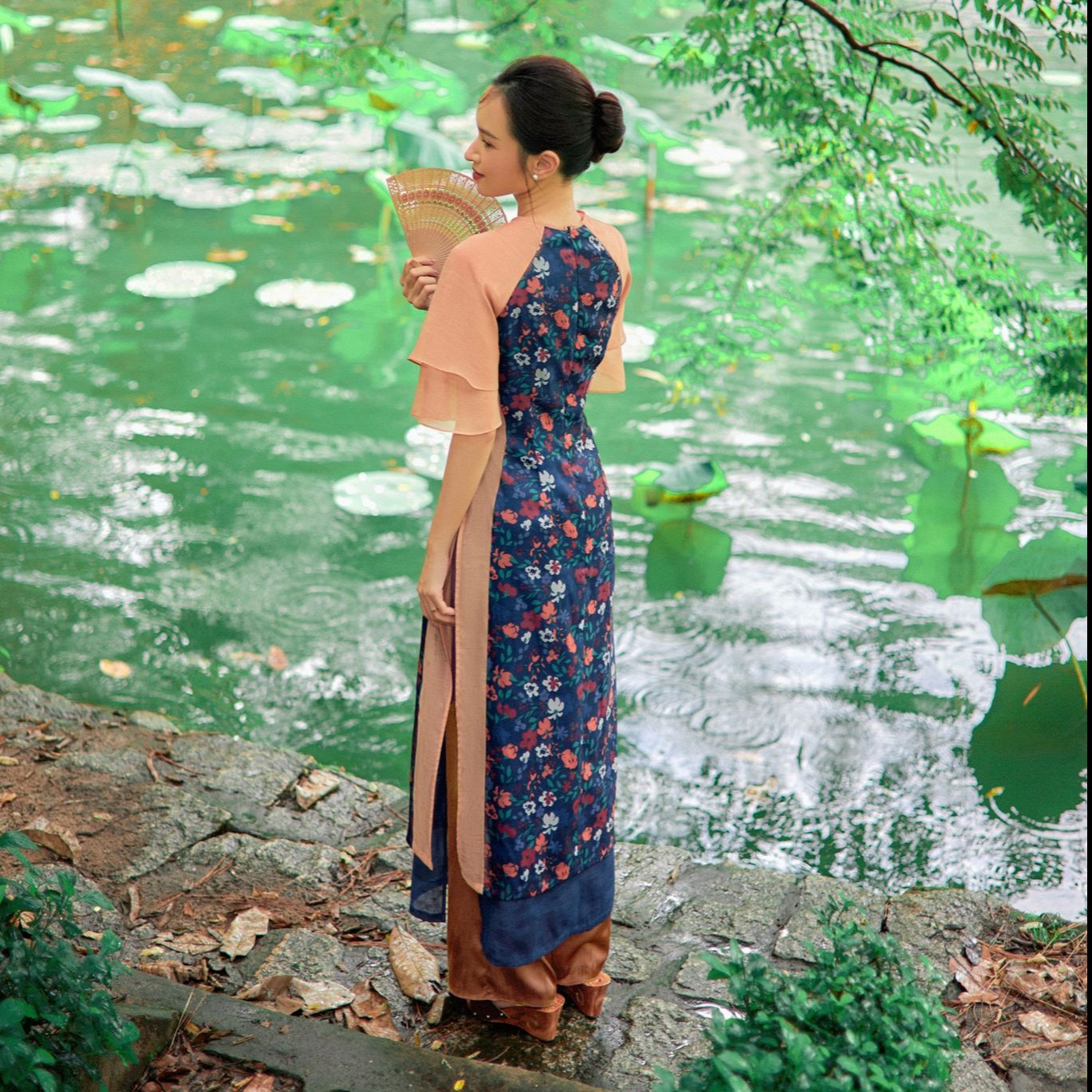 Voucher siêu sale 15% olv - quần brown culottes
