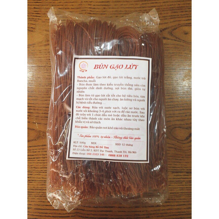 BÚN GẠO LỨT ĐỎ 1 KG