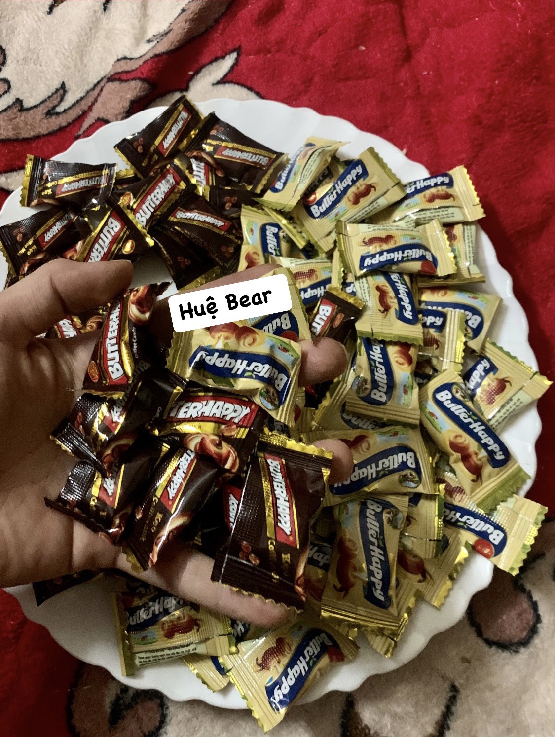 500g Kẹo ngậm chocola mix 2 loại
