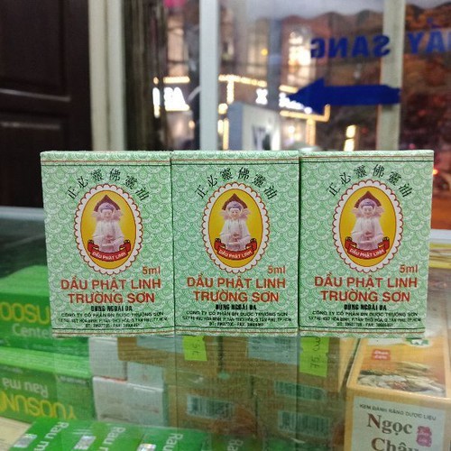 Dầu Phật Linh Trường Sơn - Chai 1.5ml/ Chai 5ml