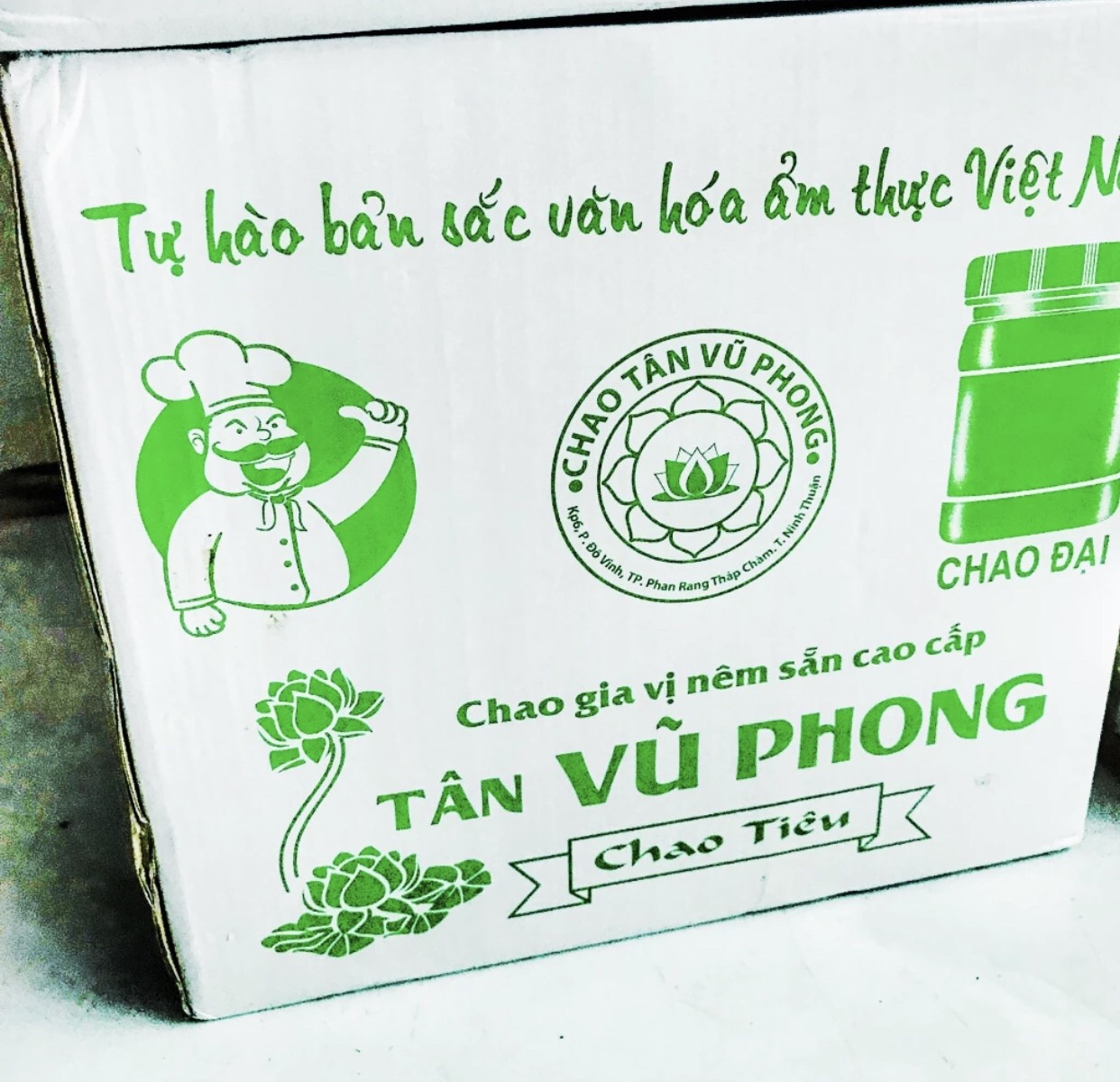 CHAO VŨ PHONG - CHAO MÔN TIÊU 350g - 750g