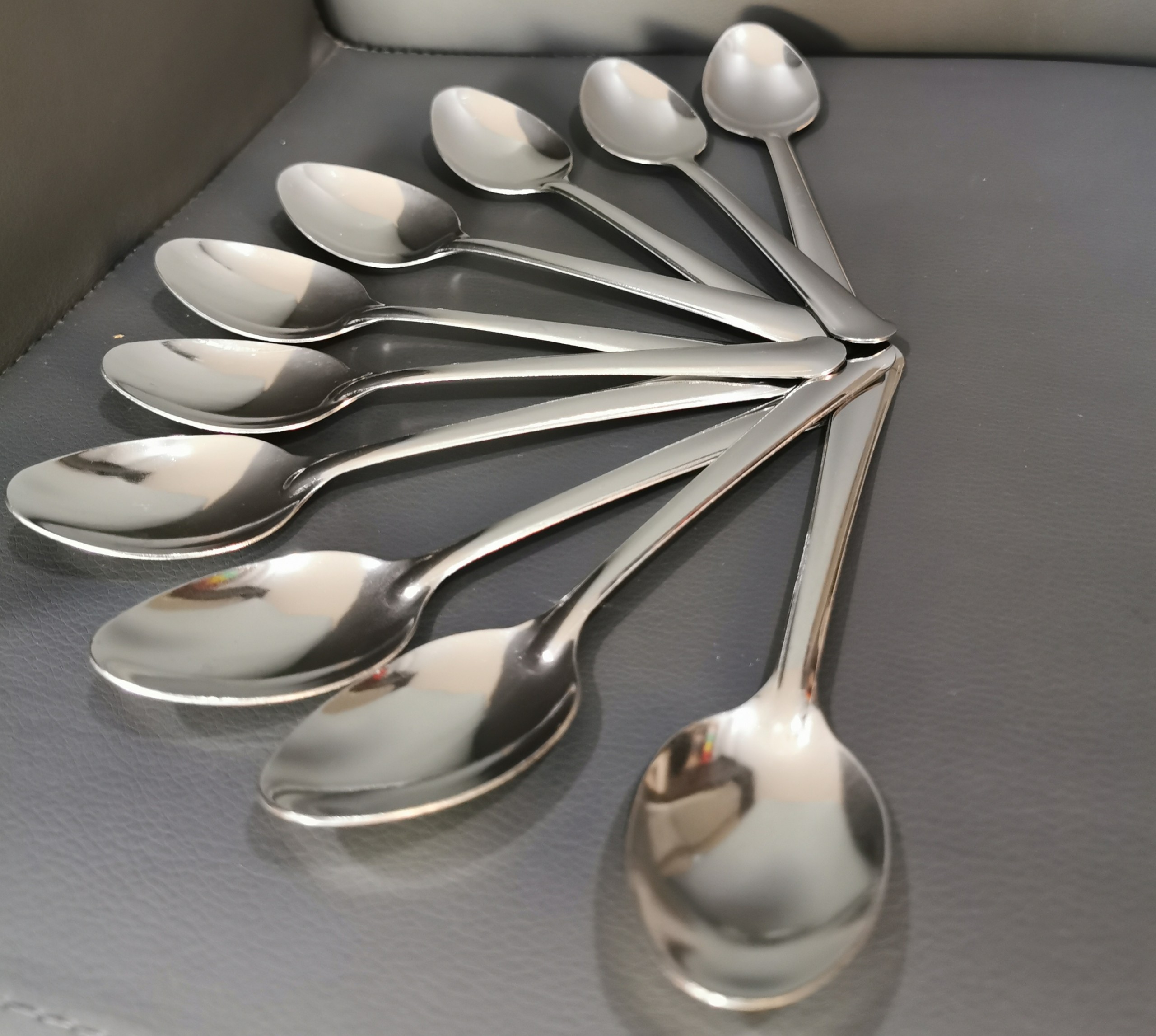Muỗng Inox cán dài - combo 10 muỗng