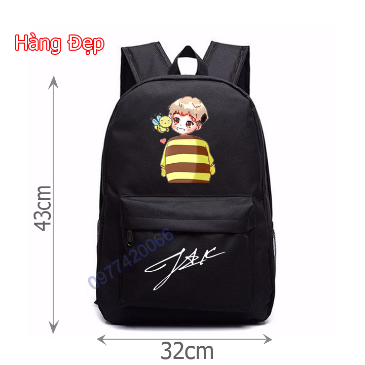 Cặp Jack, balo Jack  May 3 lớp 4 ngăn