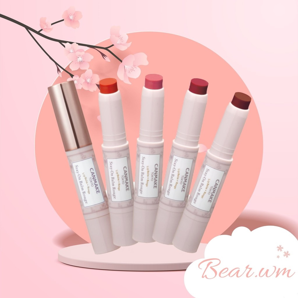 BÁO GIÁ SON THỎI KOSÉ FASIO BALM ROUGE PK831 - 2.3G | Shopee Lazada Sendo Tiki mới nhất 28 ❡卍☫ (ĐỦ MÀU) SON DƯỠNG CHỐNG NẮNG CANMAKE STAY-ON BALM ROUGE