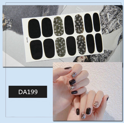 Set 14 Nhãn Dán Móng, Sticker Dán Móng 3D dễ thương 💖💖💖