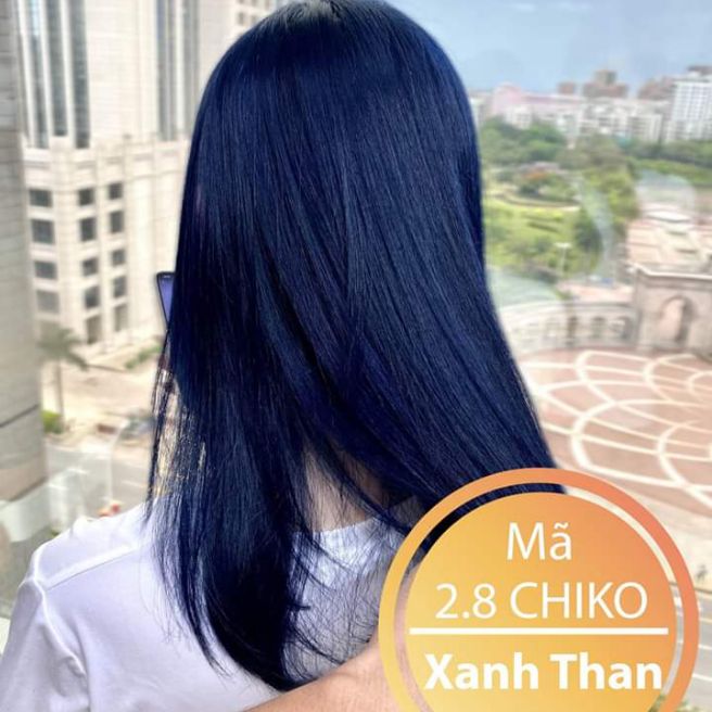 SET NHUỘM MÀU XANH THAN (KÈM OXI)