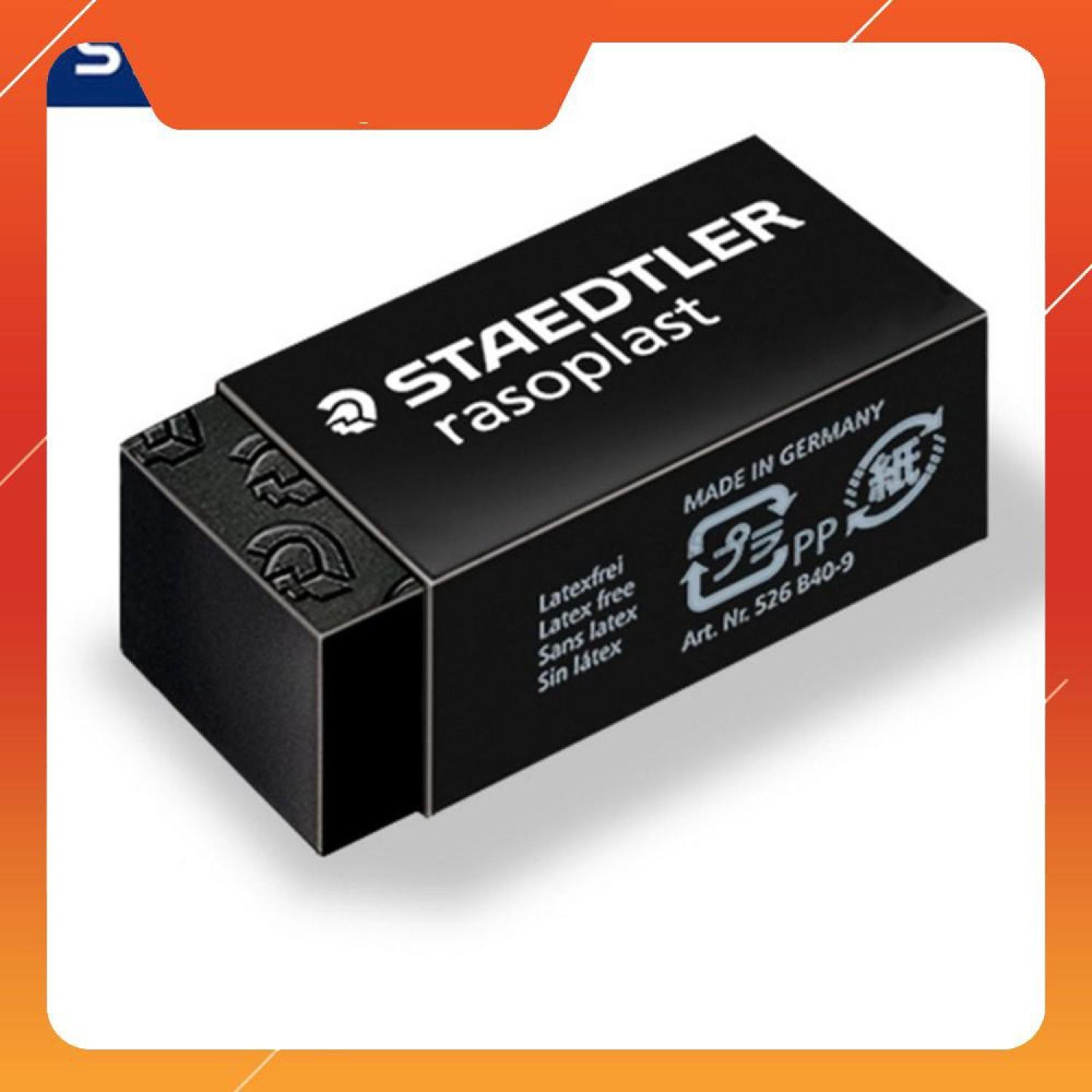 COMBO 2 Tẩy Đen Staedtler 526 E30 ( Viên Nhỡ)