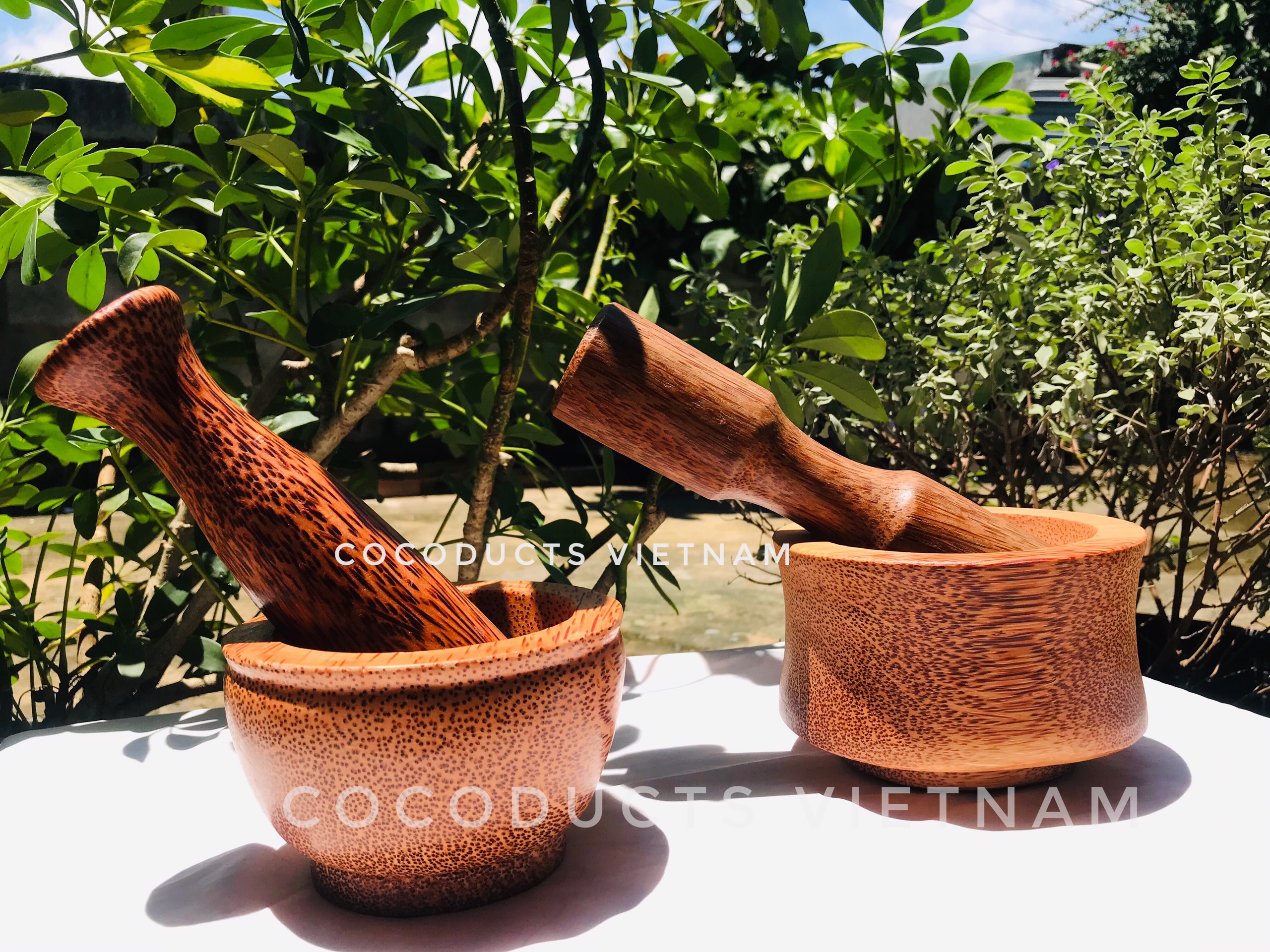 Bộ Chày Cối gỗ dừa