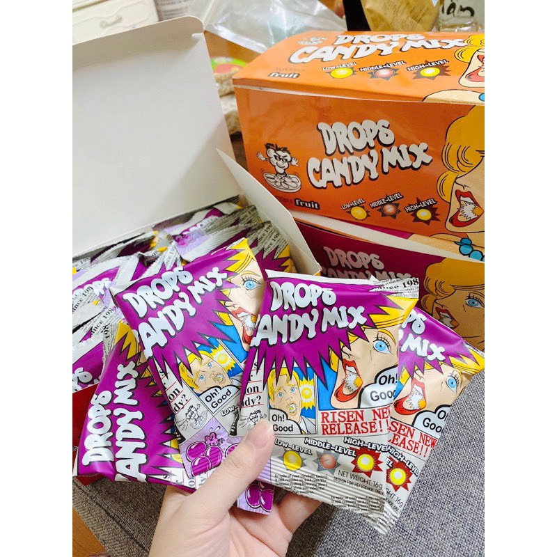 KẸO SIÊU CHUA MIX 4 VỊ