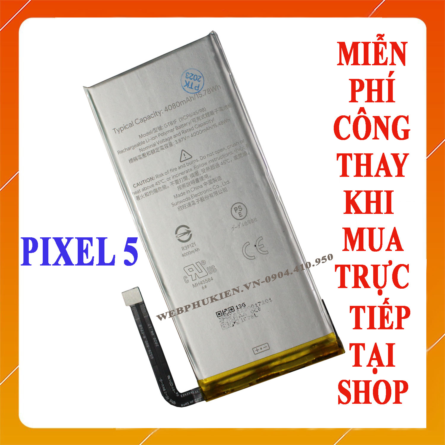 Pin scud cho google pixel 2/pixel 2xl/pixel 2 xl/pixel 3/pixel 3 xl/pixel 3xl/pixel 3a xl/pixel 4/pixel 4a/pixel 4a 5g/pixel 4a5g/pixel 5/pixel 5a/pixel 6/pixel 6a/pixel 6 pro/pixel 4xl/pixel 4 xl