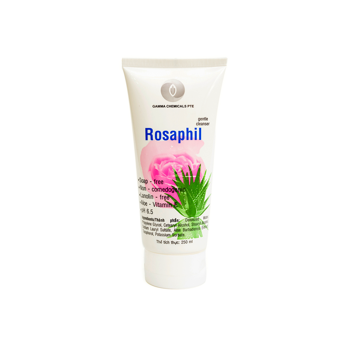 Sữa rửa mặt dưỡng da Rosaphil