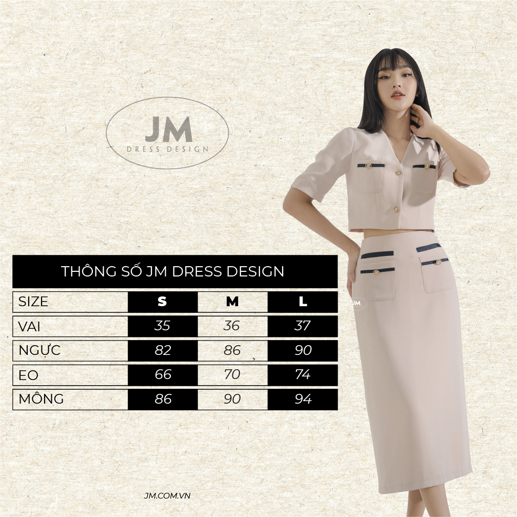 JM Dress Desgin - Đầm len body cổ yếm đan dây 1F17.2209SP