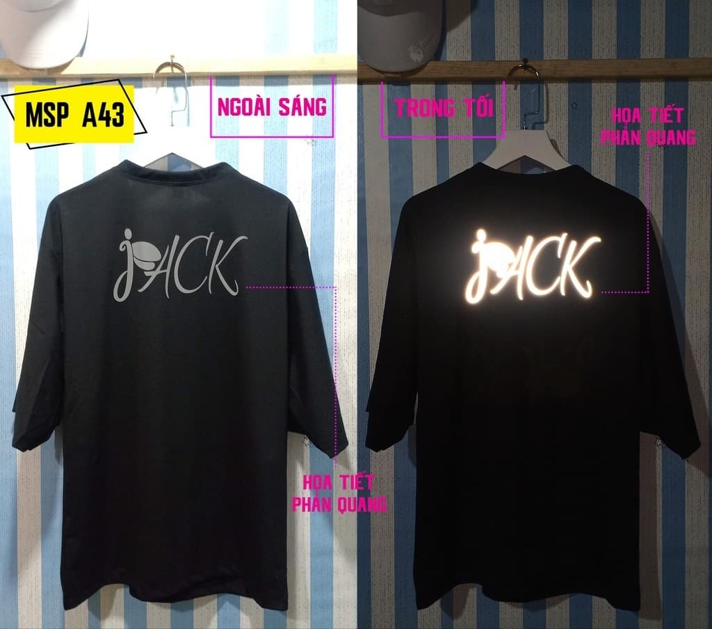 áo Jack Phản Quang , áo Thun Jack Cho Fan Đóm