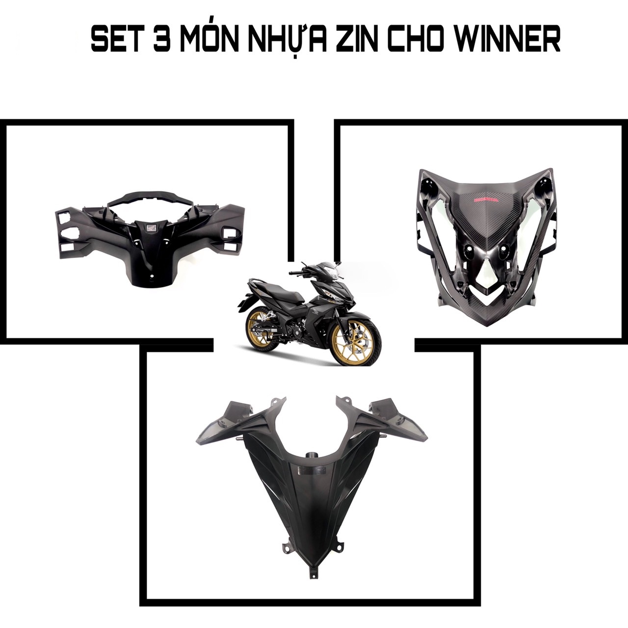 BỘ DÀN ÁO NHỰA NHÁM WINNER ZIN 16 MÓN
