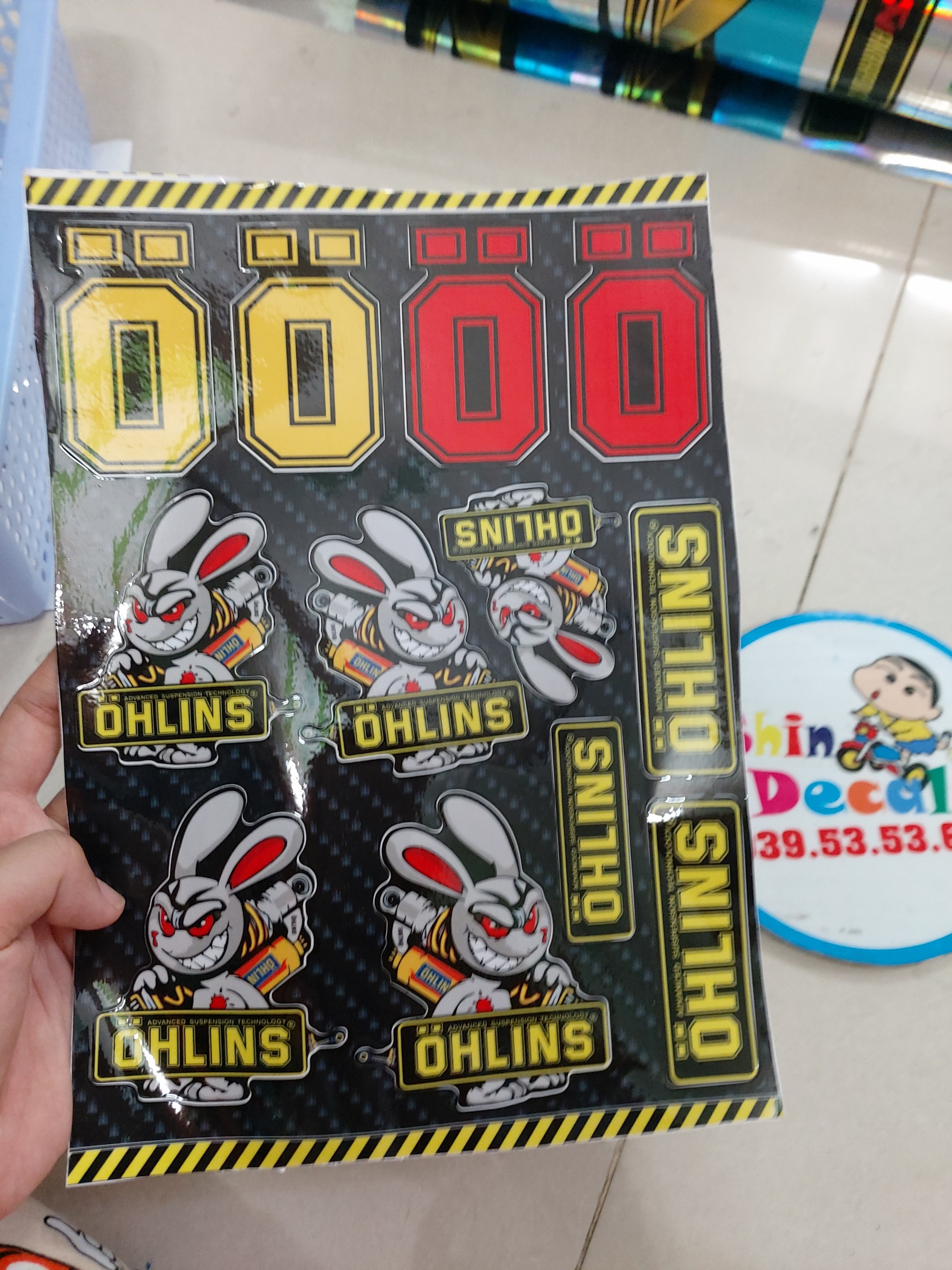 logo con thỏ cầm phuộc