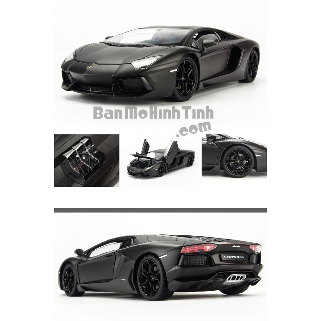 Mô hình xe Lamborghini Aventador, Huracan, Urus 1:24 Welly