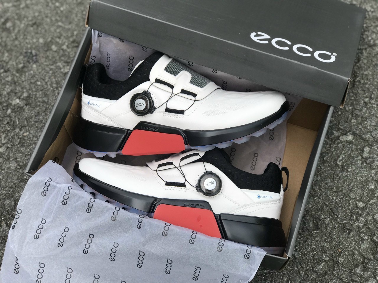 [SALE KHỦNG][TĂNG VỚ] GIÀY GOLF NAM ECCO GOLF BIOM H4 BOA [CHỐNG THẤM NƯỚC]