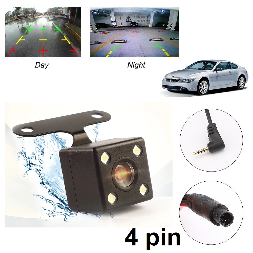 [HCM]Camera Lùi 4 Led 4 Chân Jack 2.5mm Dành Cho Camera Hành Trình