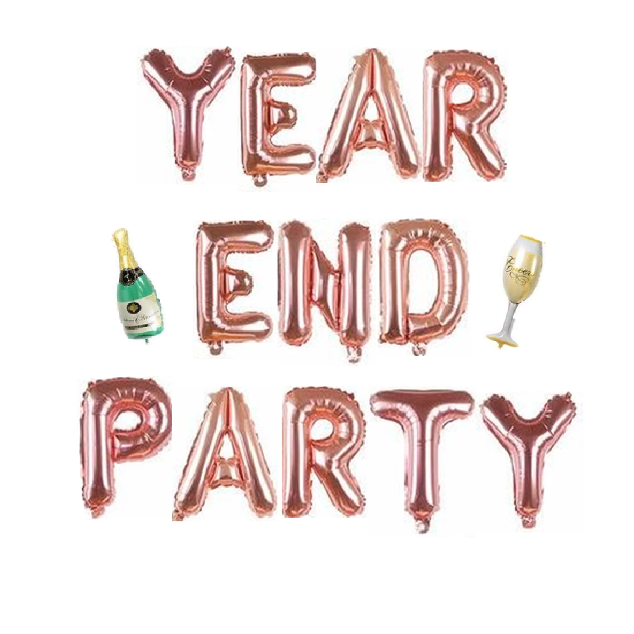 BỘ BONG BÓNG TRANG TRÍ YEAR END PARTY