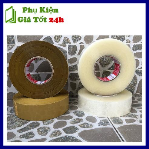 [HCM]Băng Keo Trong - Vàng 1 Cuộn 900g - Lõi Mỏng [Phụ Kiện Giá Tốt 24H]