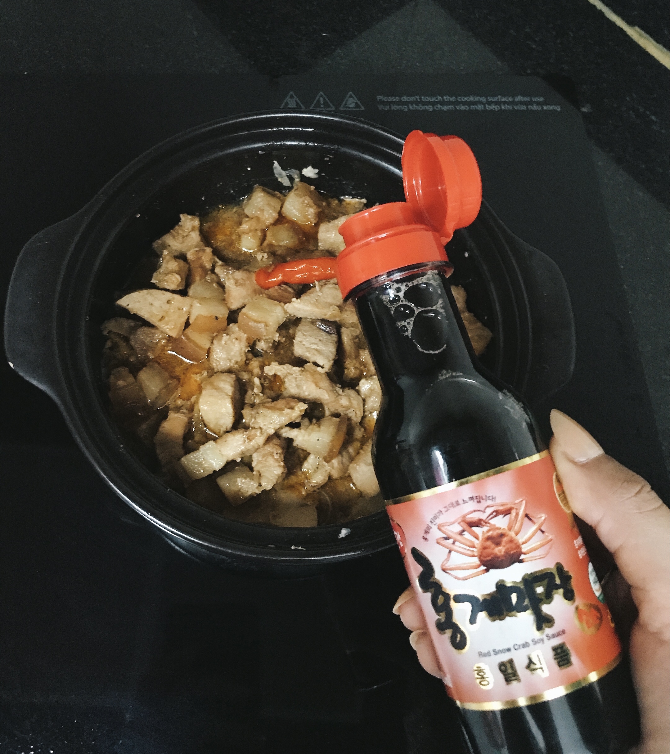 Nước tương RED CRAB SOY SAUCE 500ml/900ml PICKO