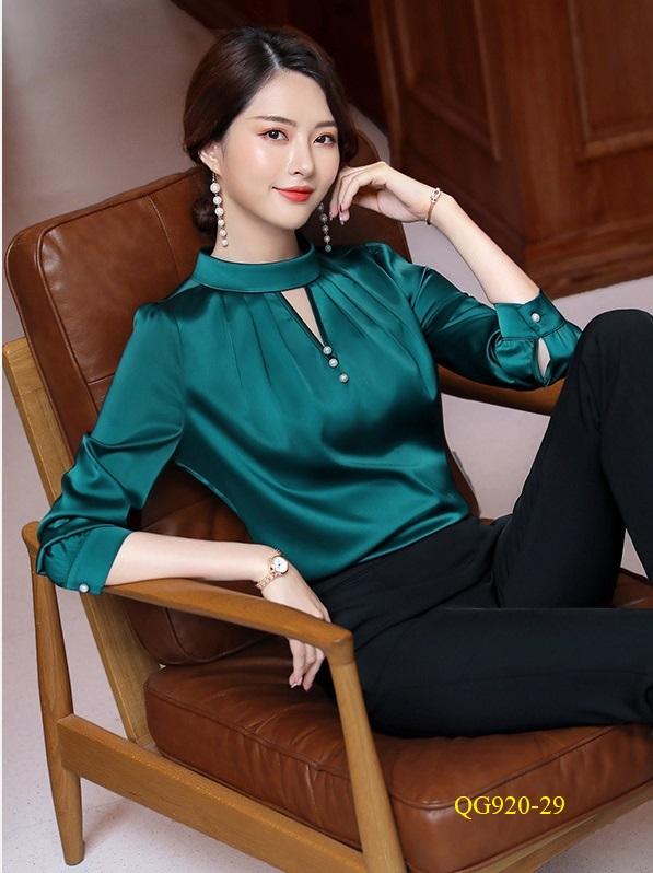 Qg920 -áo thiết kế phi lụa cao cấp *40-90kg