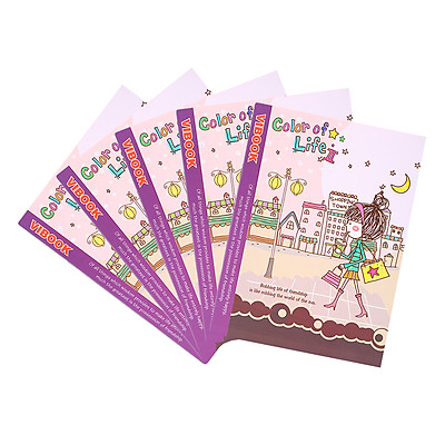 Lốc 5 Quyển Tập 200 Trang Vibook (Mẫu Ngẫu Nhiên)