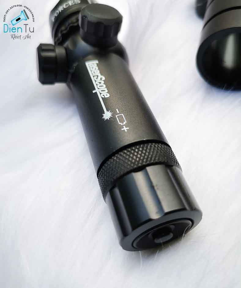 [HCM]Đèn laser Tia Đỏ Núm vặn Trọn Bộ PIn Sạc cao Cấp