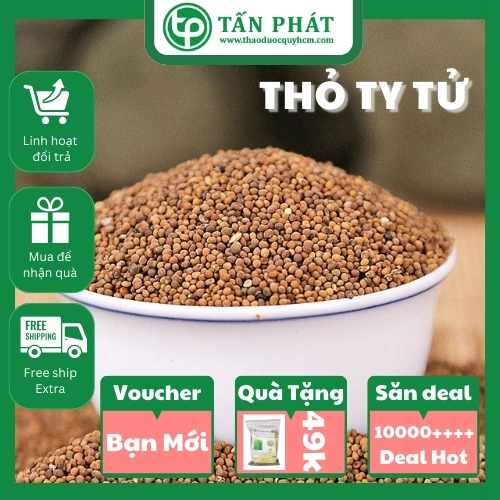 [Hàng mới về] Thỏ ty tử khô 1kg - tấn phát - Hỗ trợ cải thiện sức khoẻ sinh lý nam