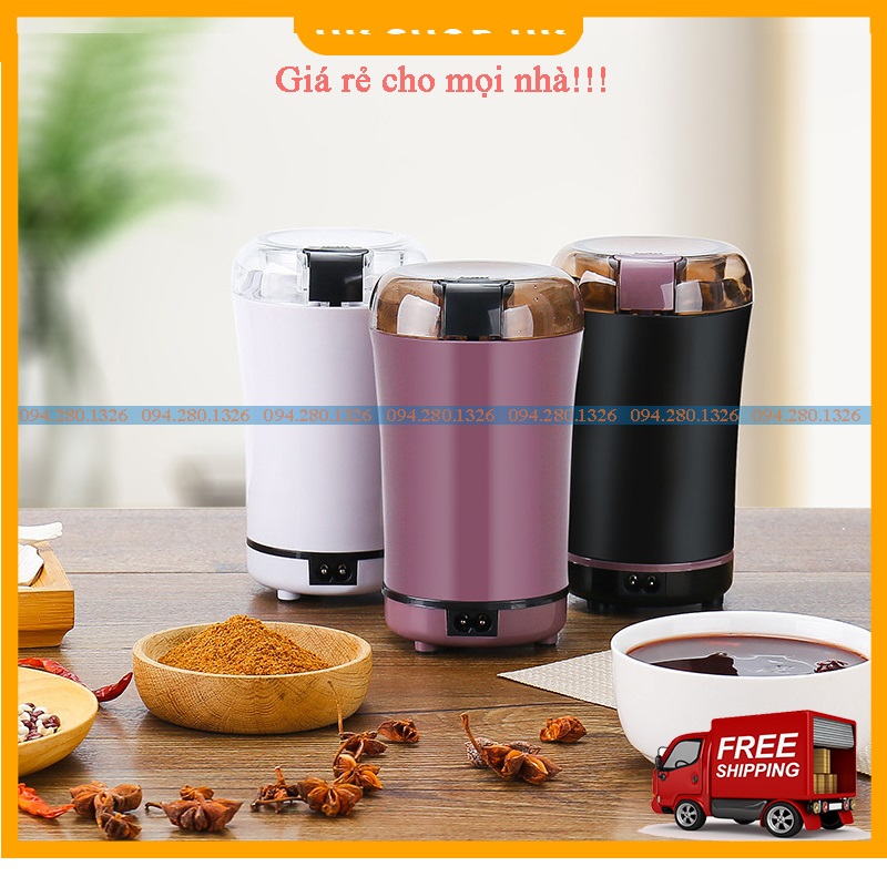 [CAO CẤP] Máy xay bột, cafe, saffron, đồ khô đa năng