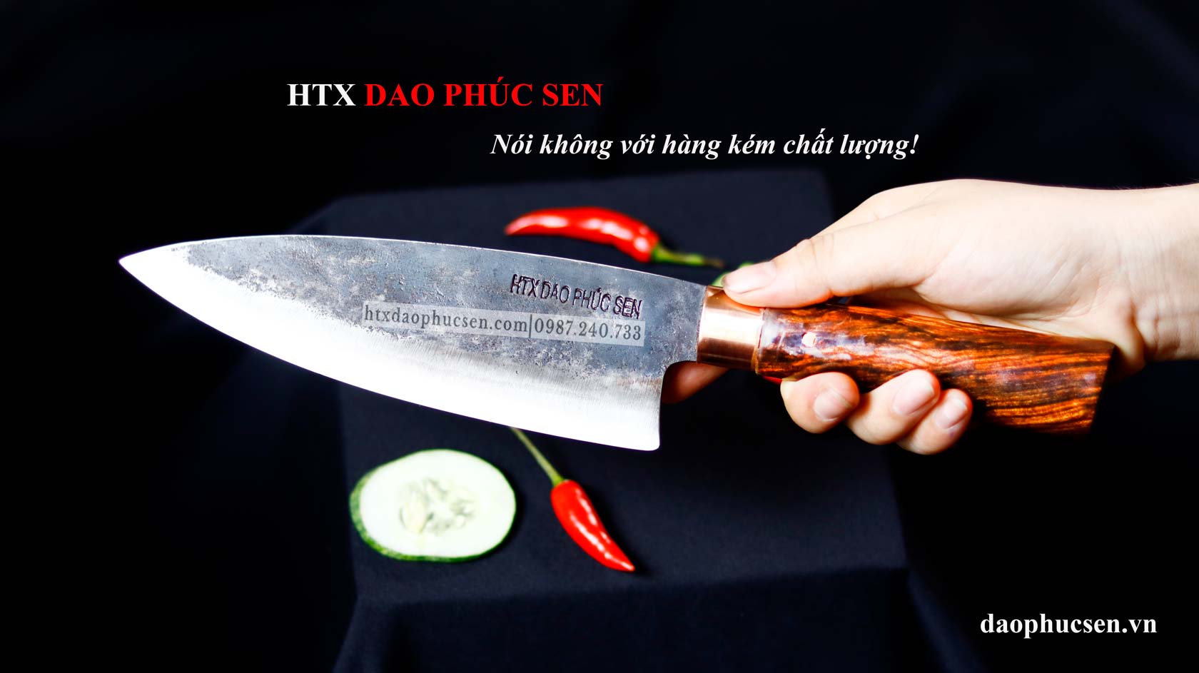 Hand-Forged Deba Knife N12Dd