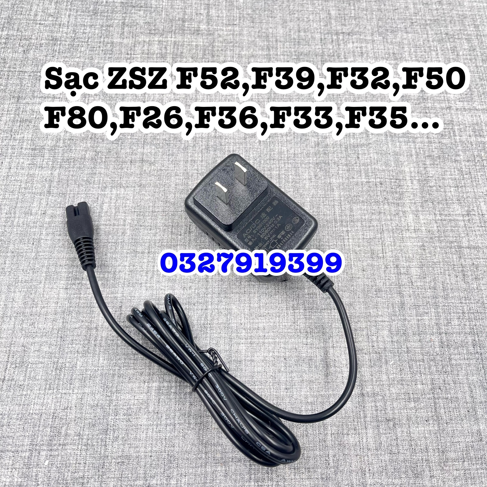 Sạc tông đơ zsz f32 , f50 , f52 , f39 , f36 , f80 , f33 , f26 , f36