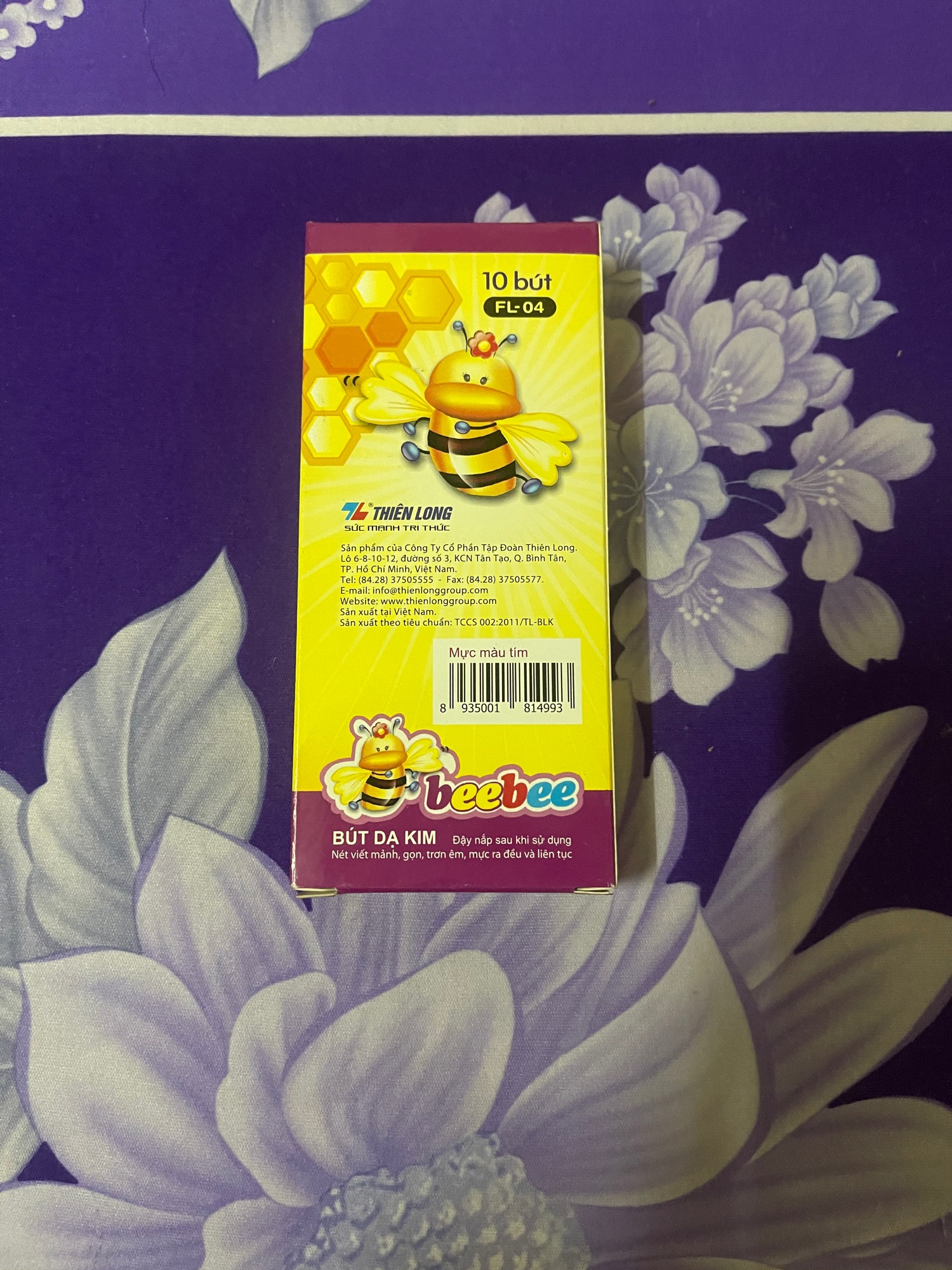 [HCM]Bút Dạ Kim Thiên Long ( 1 hộp 10 cây)