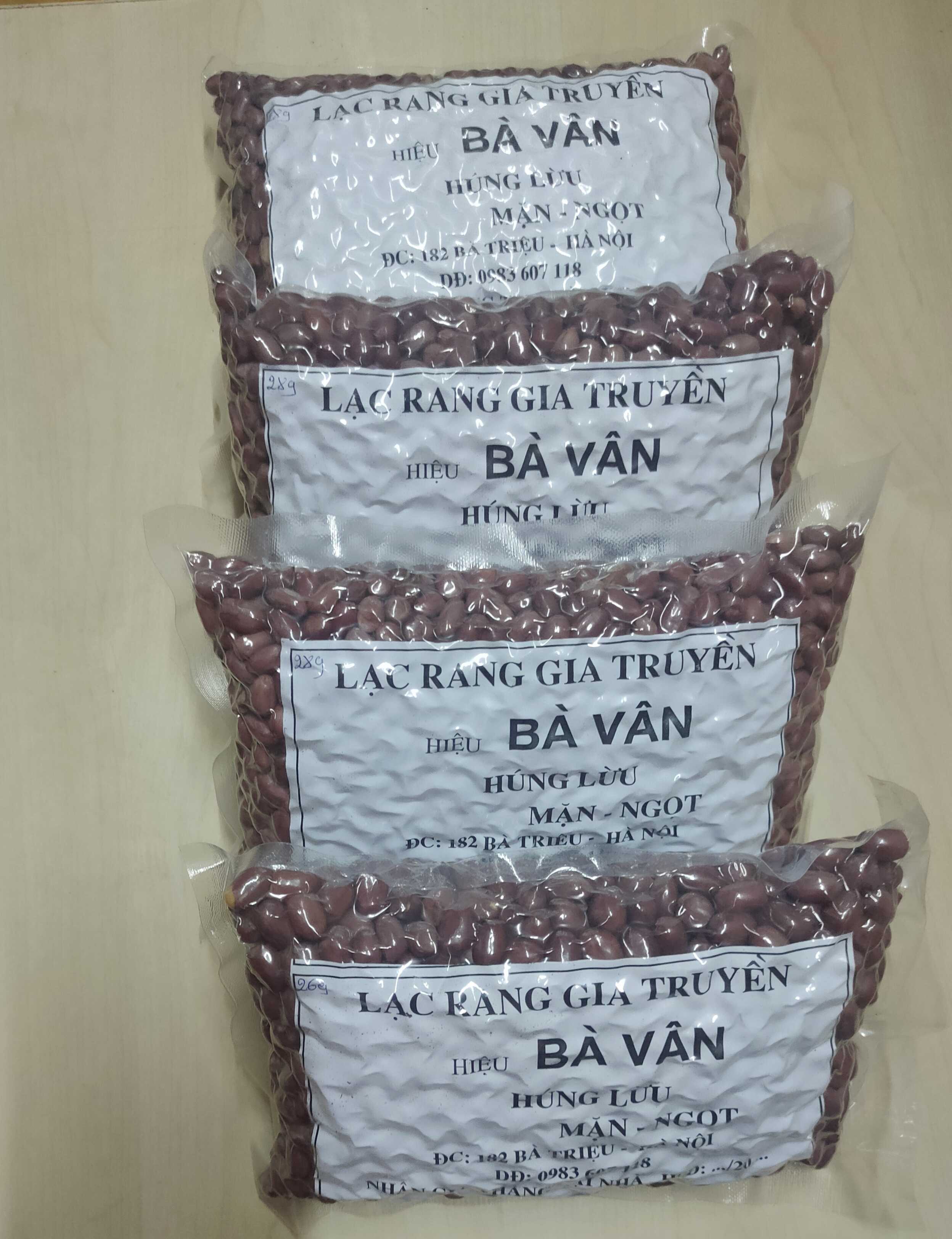 LẠC RANG HÚNG LÌU BÀ VÂN  LẠC ĐỎ 250 GAM