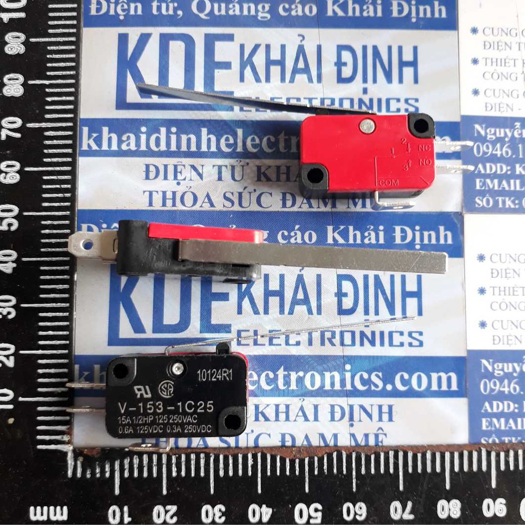 5 cái công tắc hành trình v-153-1c25 càng dài nhất kde3810