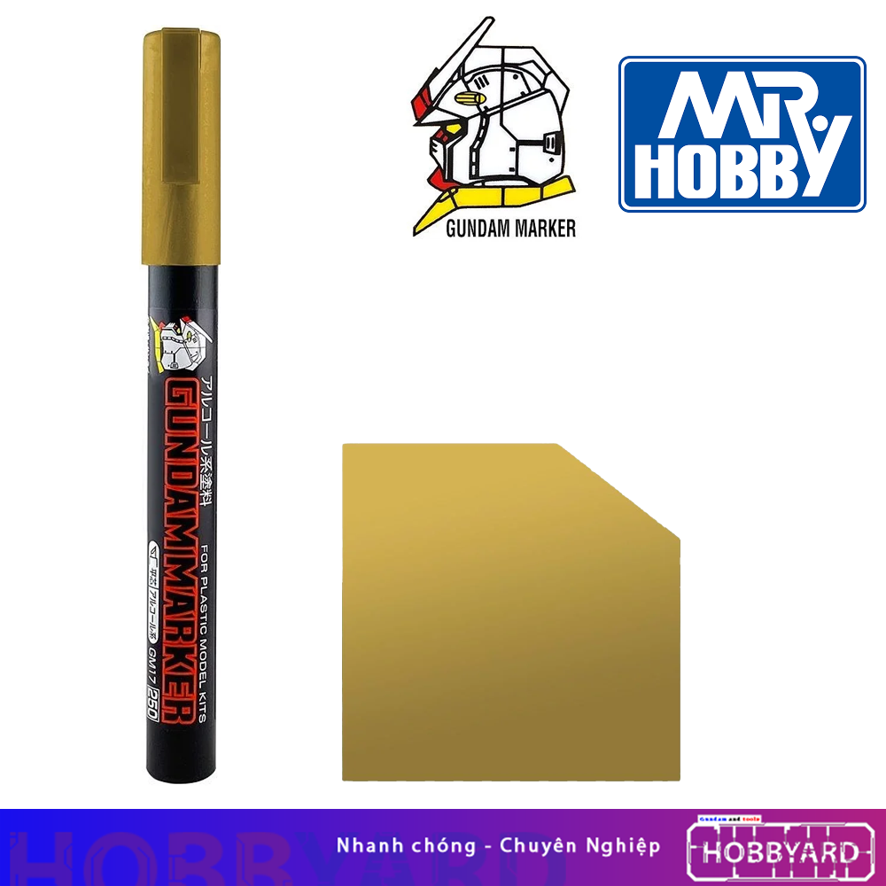 Bút sơn mô hình mr. hobby gundam marker nhiều màu gm04-gm19