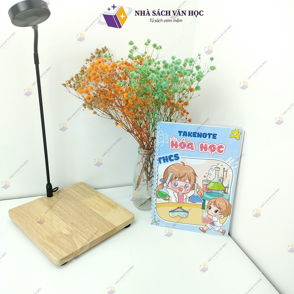 Sách - Sổ Tay Takenote Hóa THCS - Khổ Giấy A5