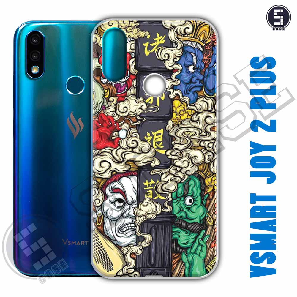 Ốp hình Thần tướng Nhật Dành Cho Vsmart Joy 2 Plus mã A800-199