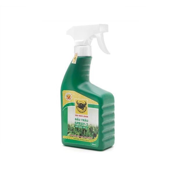 Phân bón lá dạng bình xịt MK đầu trâu SPRAY 1 chuyên cho hoa - cây cảnh nảy chồi ra lá | Phởms Market
