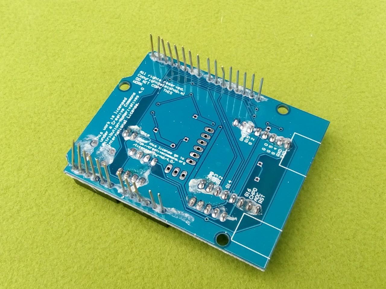 Shield Arduino UNO R3 / Mega ESP8266 Wifi ESP-12E (mở rộng chân, giao tiếp wifi)