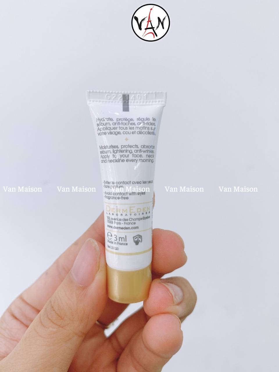 Bộ chăm sóc da chống lão hóa Dermeden dạng mini size