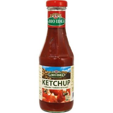 Sốt tương cà ketchup hữu cơ Bio Idea 480g