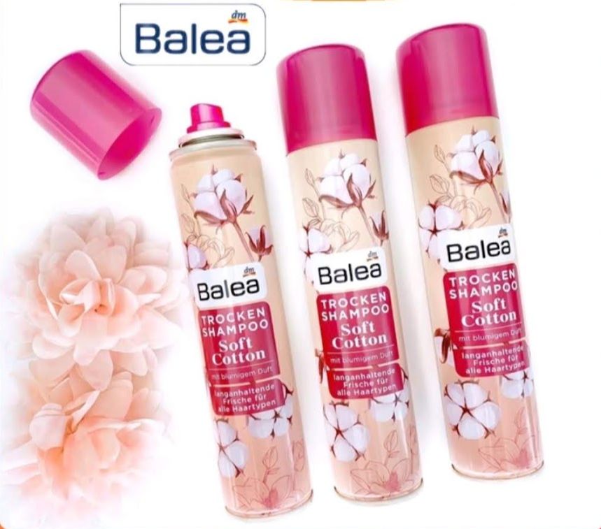 Dầu gội khô dạng xịt Balea Đức 200ml Các màu