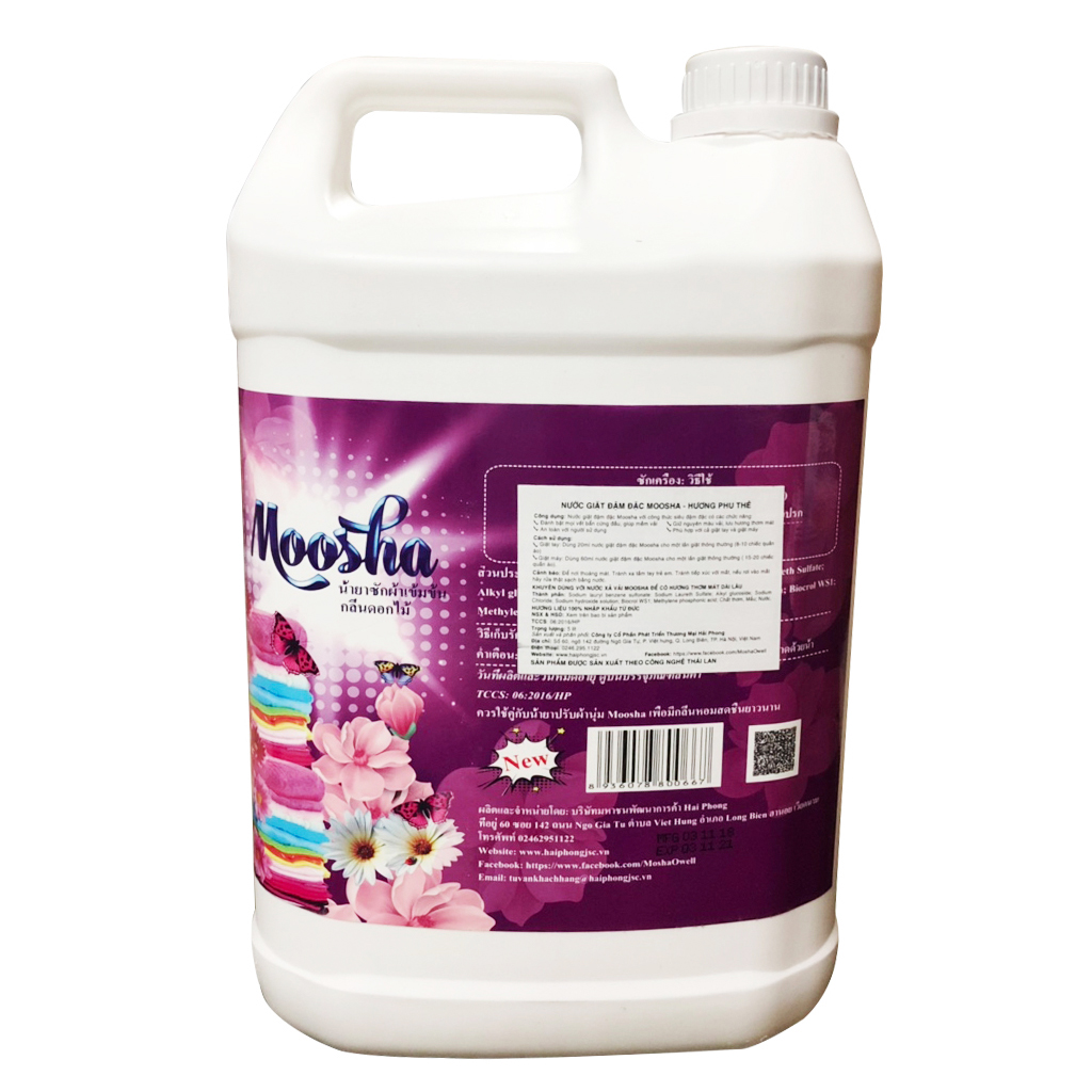 Nước giặt xả cao cấp 5in1 (5L)
