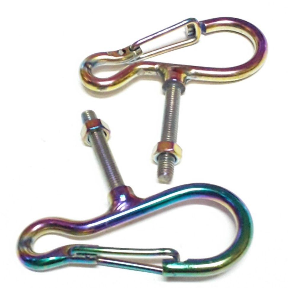 [HCM]Móc inox tròn bấm màu 2cái